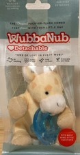 SET of 4 WubbaNub Giraffe Plush with Detachable Pacifier 0-6 Months
