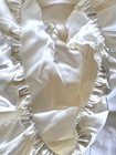 LE TELERIE TOSCANE MILLENIUM KING 1000 TC SATEEN COTTON SHEET SET LACE EMBROIDER — photo 7