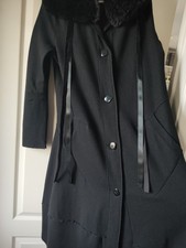 Oska Wool Women's Balloon Coat Size 2(12-14) With Collar (Ted Baker)