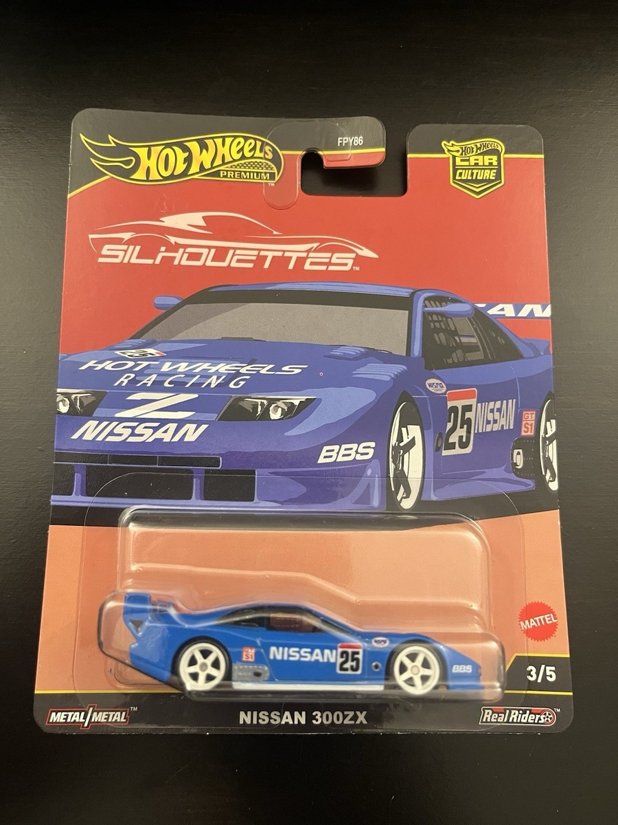 Hot Wheels Premium Nissan 300ZX Blue Silhouettes 2025 Car Culture
