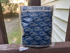 Silkies Control Top Hose Support legs, 735 Large-Taupe,USA,Women s NOS Free Ship