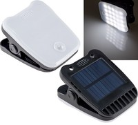 Solar 92X78X62Mm PIR Leds Bewegungsmelder LED Klemmleuchte SWK ChiliTec 23855