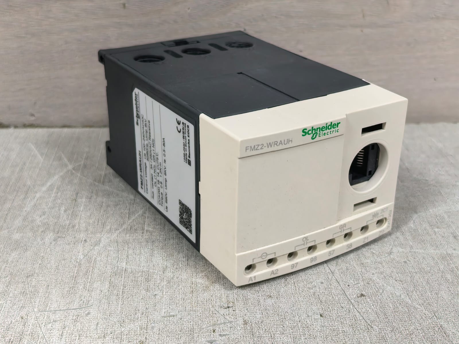 Schneider Electric FMZ2-WRAUH SCHNEIDER ELECTRIC FMZ2-WRAUH DIGITAL ELECTRONIC MOTOR PROTECTION RELAY 6