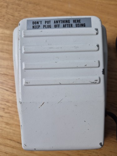 Sewing Machine Foot Pedal YDK 3-Prong 819J Control YC500 with notches in plug