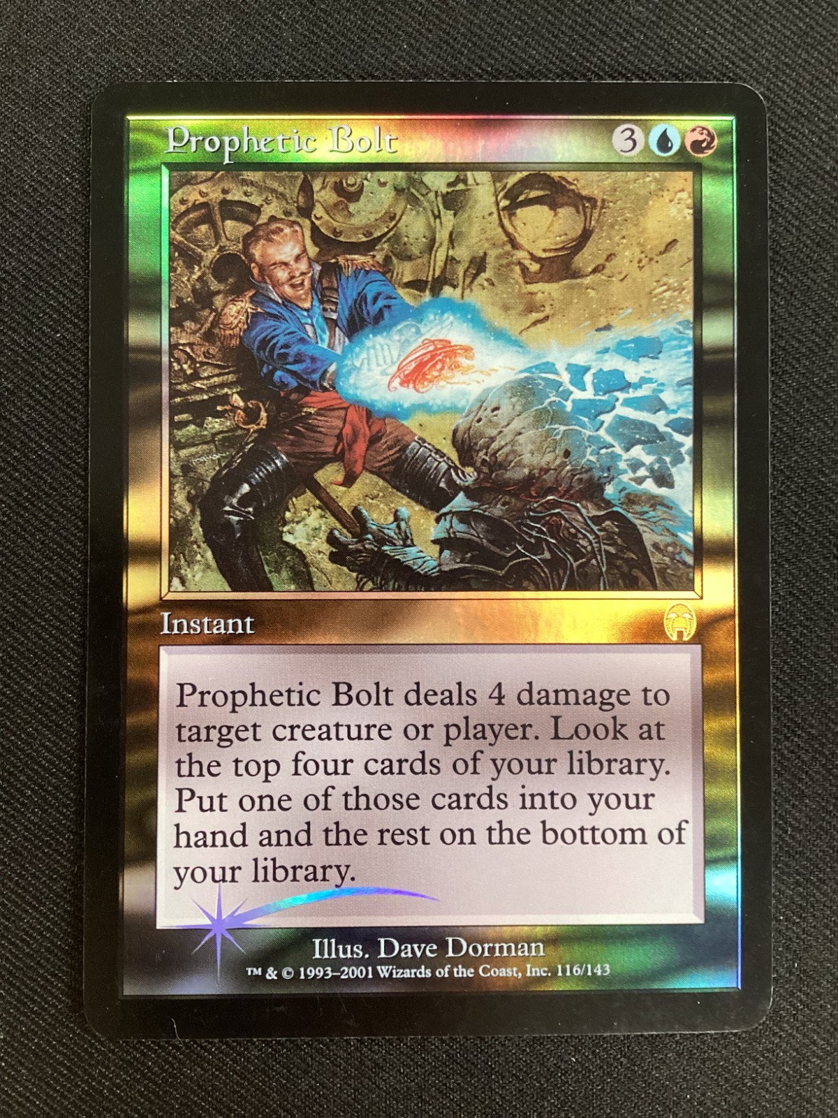 MTG Apocalypse #116 Prophetic Bolt FOIL LP