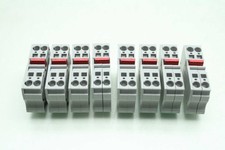 16 Phoenix Contact ST-6 Single Pole 6mm^2 Terminal Blocks / 600V / 41A Jumpers 