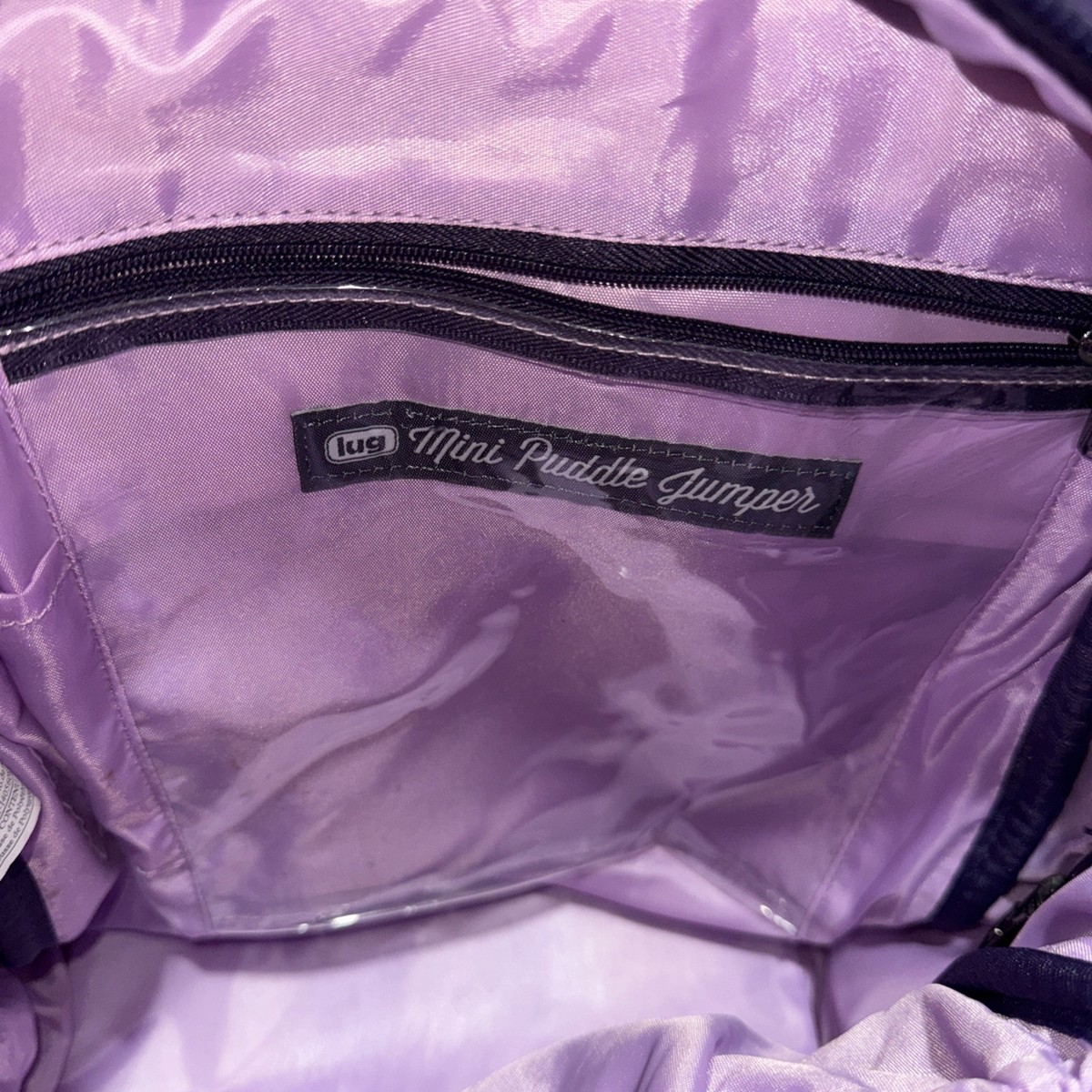 Lug Puddle Jumper LE Convertible Tote Bag Violet Purple Lug Puddle jumper mini main image 4