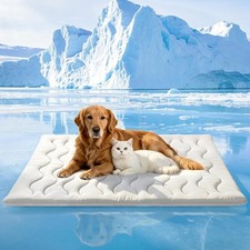 2026 Upgrade Cooling Mat for Dogs, Q-MAX 0.4 Large 39" 28" Double-Sided