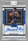 Bernard King 2020 Panini One and One Blue First Team Signatures Auto 35/49
