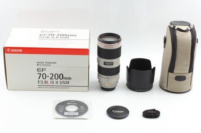 [Fast Unbenutzt] Canon EF Zoom Objektiv 70-200mm f/2.8 L IS II USM Aus Japan