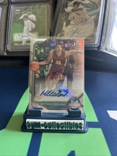 2021-22 Bowman University - Chrome Prospect Autographs Matthew Cleveland...