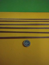 1 pack of 6  1/4" x 1/32" x 36" Long Jarvis Dk Hardwood  Timber