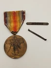 WW1 WWI Military US Army Allied Victory Medal w/ Siberia Service Bar