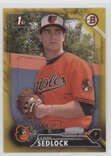 2016 Bowman Draft Draft Picks Gold 5/50 Cody Sedlock #BD-46 a6i