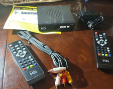 Access HD Model DTA 1080 TV Converter With 2 Remotes-Rare