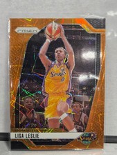 Lisa Leslie Orange Ice #98 2024-25 Panini Prizm WNBA Los Angeles Sparks