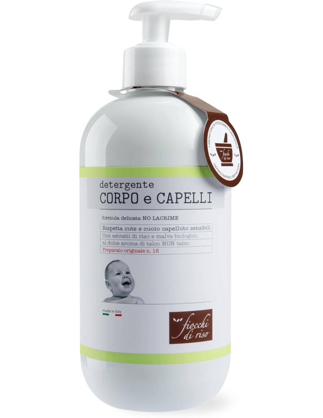 Fiocchi Di Riso Malva Detergente Corpo E Capelli 400 Ml - Immagine 2