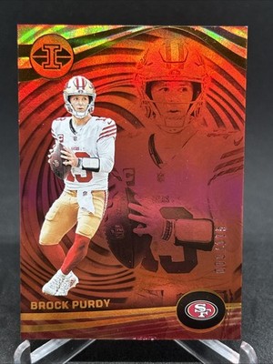 2023 Illusions Trophy Collection Red #89 Brock Purdy 49ers /175