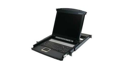 IOGEAR GCL1800 17'' LCD KVM Combo Konsole