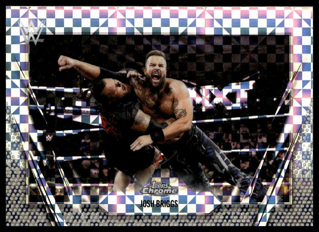 2026 Topps Chrome WWE #187 Josh Briggs X-Fractor