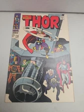 Marvel Comics Group The Mighty Thor #156 Sept 1968 Grade VF- 7.5