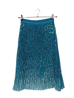 NYLAH Plisseerock Damen Rock Gr. DE 36 blau Casual-Look