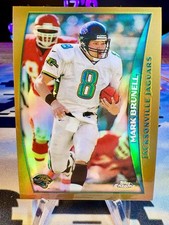 1998 Mark Brunell Topps Chrome Refractor #117 Jacksonville Jaguars