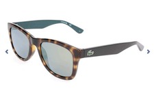 NEW Lacoste L789S 214 Havana Sunglasses with Gold Mirror Lenses 53/20/140