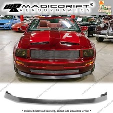 For 05 06 07 08 09 Ford Mustang V6 Cdc Style Front Bumper Lip Spoiler Splitter