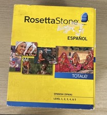 Rosetta Stone Espanol Totale (Latin America) Level 1-5 (No Headphones) Spanish