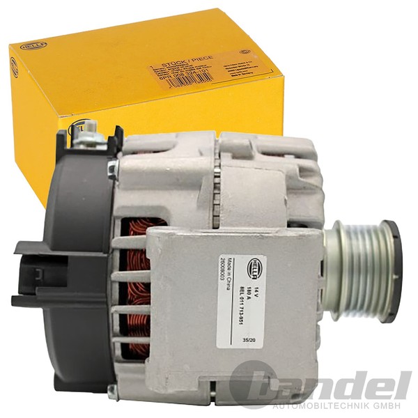 Hella Lichtmaschine Generator 180A Passend FüR MERCEDES-BENZ C-KLASSE CLS-image