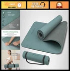 Extra Thick Non-Slip Yoga Mat 10MM for Workout, Pilates, Floor Exercise, 72"x24