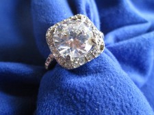 Sterling Silver 925 Stunning Multi Stone Ring Size 8