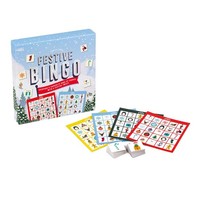 Professor Puzzle Festive Bingo Card Game Ages 6+ 3-5 Players
