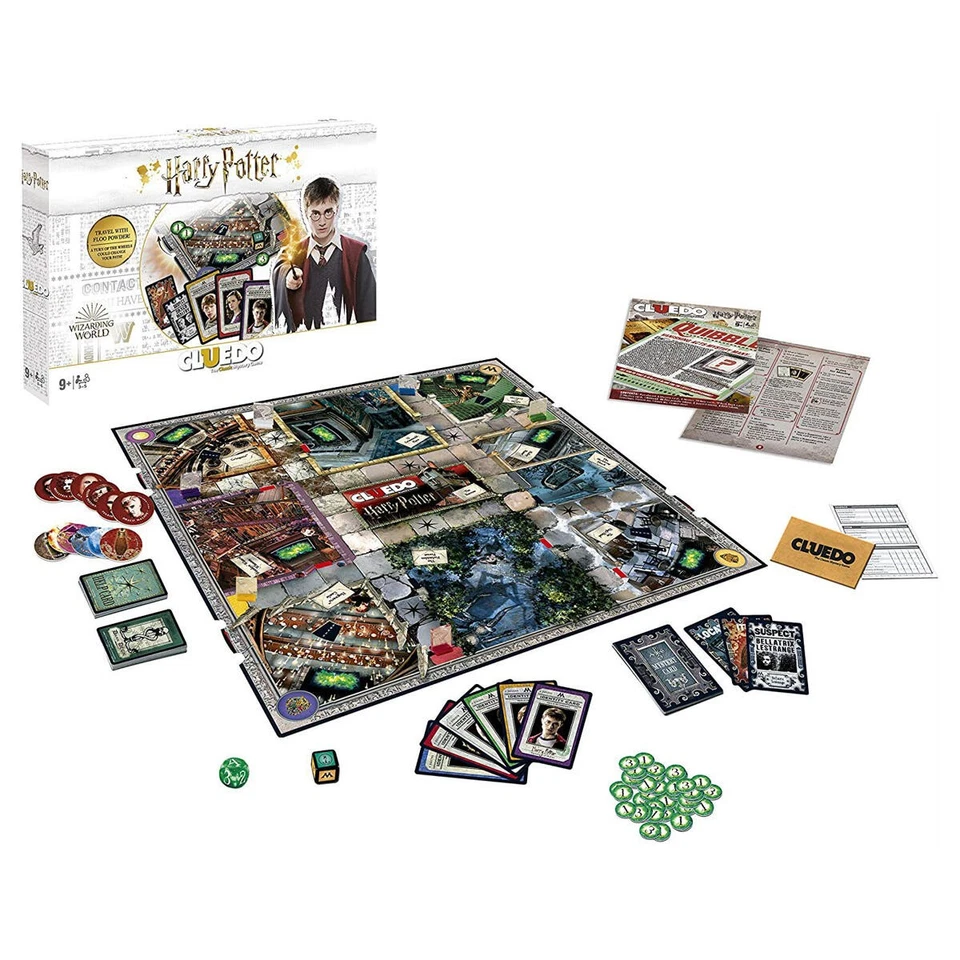 Cluedo Harry Potter Edition Classic Mystery Board Game Family Brand New Ages 9+ - Image 2 of 2