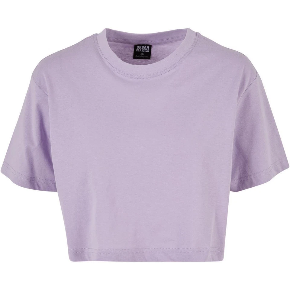 Urban Classics Ladies Short Oversized Tee T-Shirt Top - Image 4 of 4