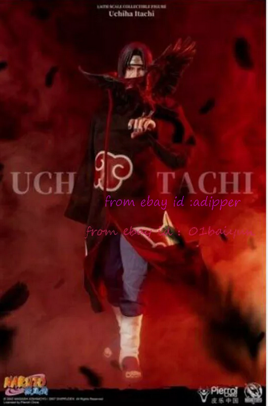 Perfect Rocket Toys Roc-003 1/6 Uchiha Itachi Action Figure Model