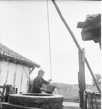 SOORTS c. 1935 - Farmer farmer house Landes - 3 negatives 6 x 6 - NAQ 88