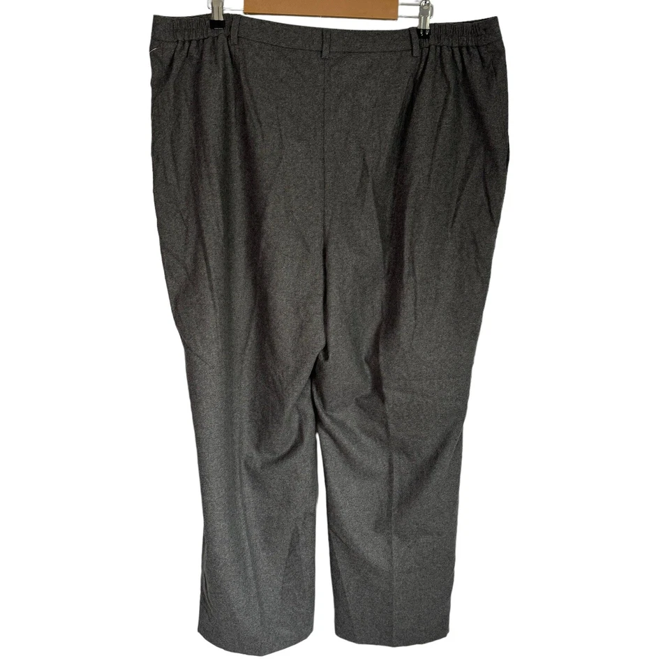 Jessica London Wool Blend Pants Size 20gray Women Dress Pants - Image 3 of 4