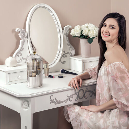 360° Rotating Makeup Brush Holder With Lid Luxury Cosmetic Organizer Storage Box - Picture 11 of 11