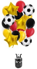 Set gas palloncino CALCIO: bombola elio + 18 palloncini + nastro | bombola gas calcio