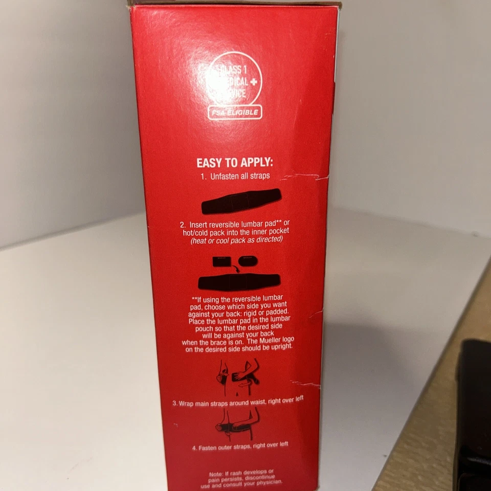 Soporte trasero lumbar frío/calor Mueller 4 en 1 (C) Foto 3 de 4