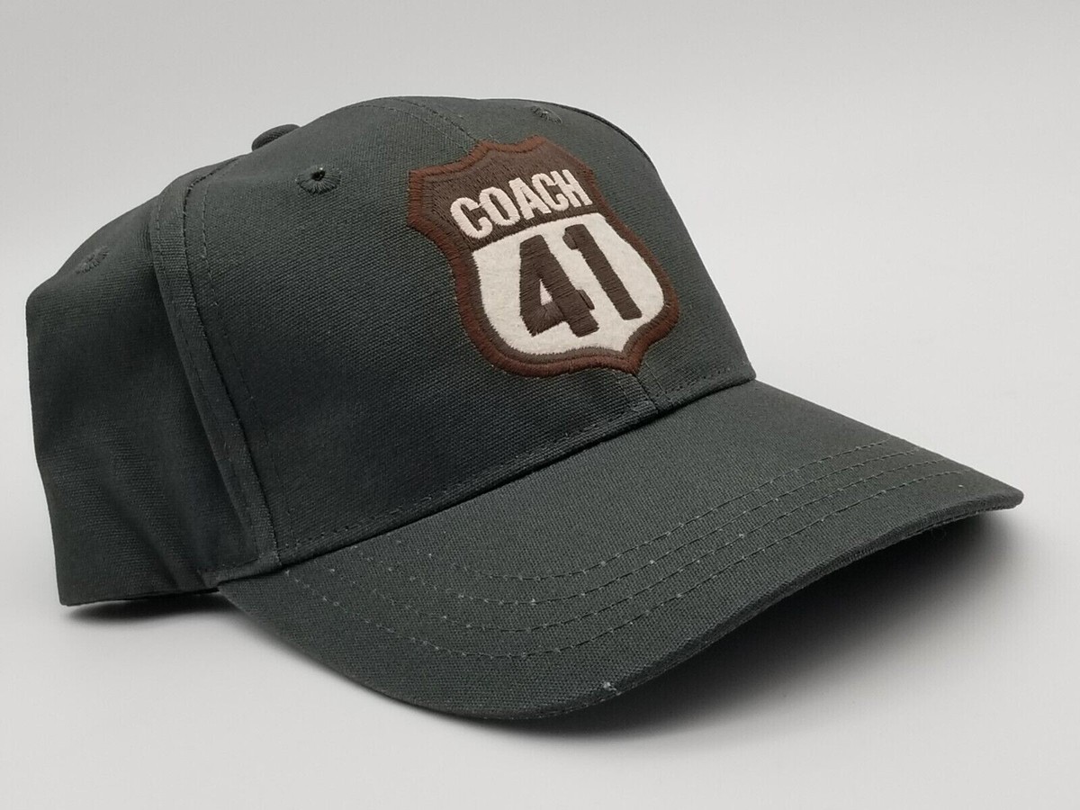 Coach Fragrance Forest Green Adjustable Baseball Cap Hat for