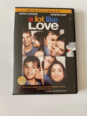 A Lot Like Love Widescreen Edition DVD 2005 Ashton Kutcher, Amanda Peet