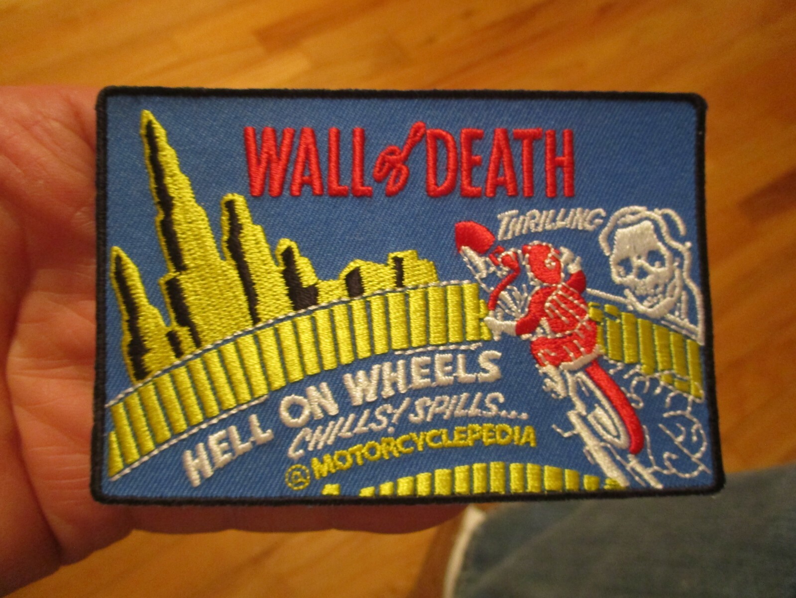 WALL OF DEATH HELL ON WHEELS MOTORCYCLE PATCHNEW eBay