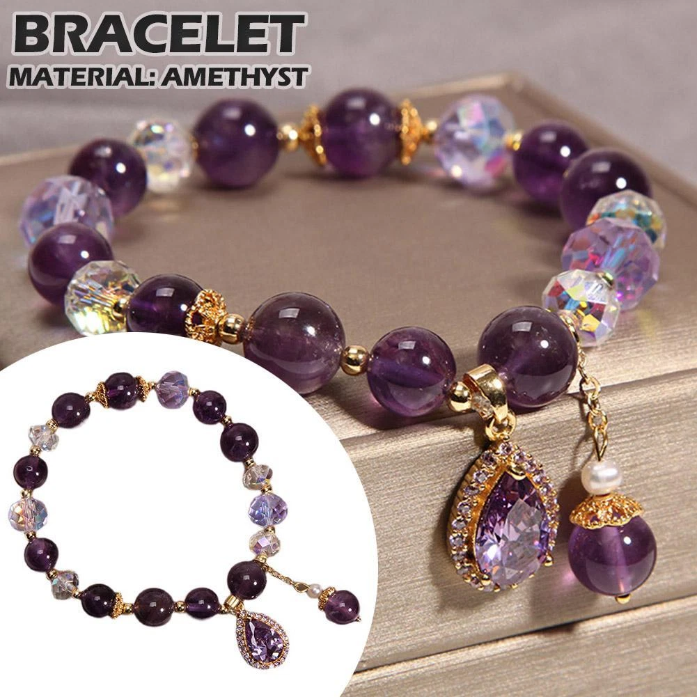 Natural crystal bracelet outlet