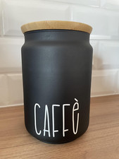 Porta Sale In Ceramica Con Cucchiaio In Bambù Bealuffe - 300 Ml, Design Elegante Per Cucina | Per Sale, Zucchero E Spezie - Foto 8