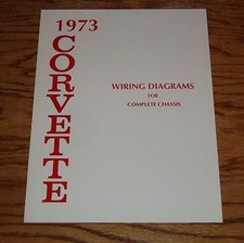 1973 Chevrolet Corvette Wiring Diagrams Manual For Complete Chassis 73 Chevy 1973 Chevrolet Corvette Wiring Diagrams Manual For Complete Chassis 73 Chevy