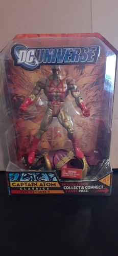 DC Universe Captain Atom Gold Variant Figur Wave 4 Despero Head & Torso MOC NEU