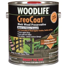 Wolman 14436A Woodlife Creocoat Black Wood Preservative BLACK Gal